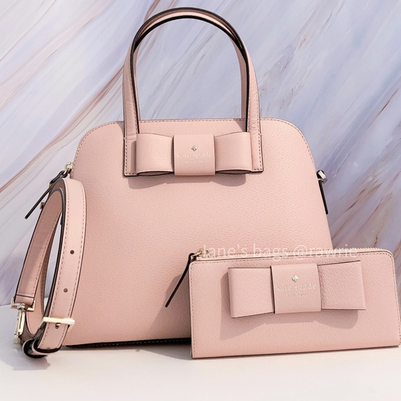 kate spade Handbags - New Kate Spade Maise Leather Satchel & Wallet Set